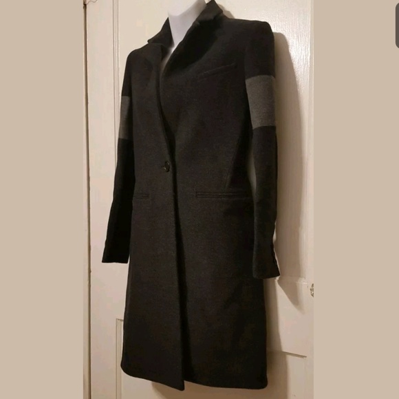 James Perse Wool Coat size 0 NWT - Picture 2 of 5